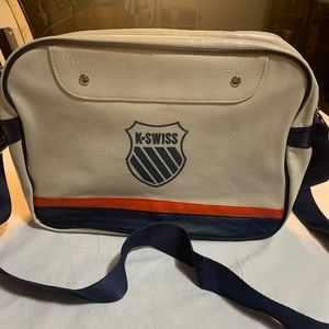 Vintage K Swiss shoulder bag
